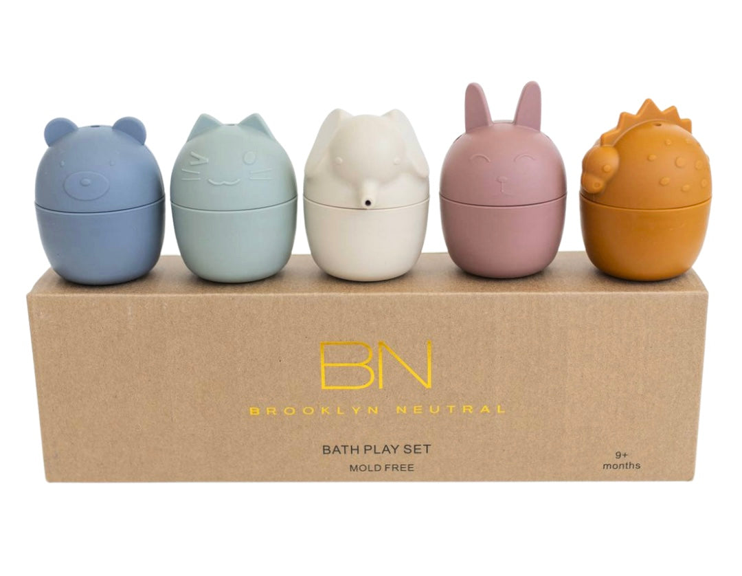 Animal Bath Toy Set